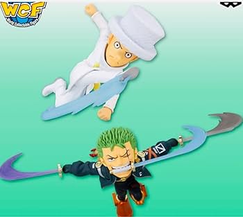 Amazon.co.jp: ONE PIECE ジャンプ限定 ワーコレ ルフィ&ルッチ&ゾロ